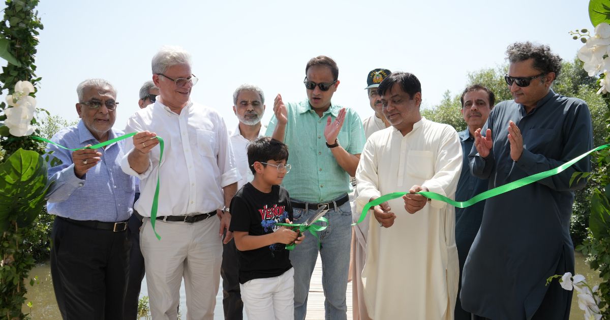 Karachi welcomes country’s first Floating Mangrove Biodiversity Park